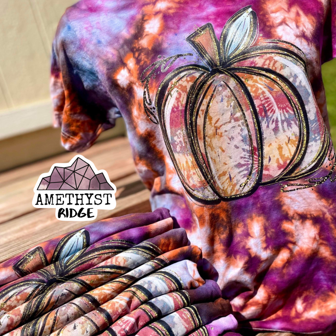 Fall Pumpkin Ice Dye - RTS