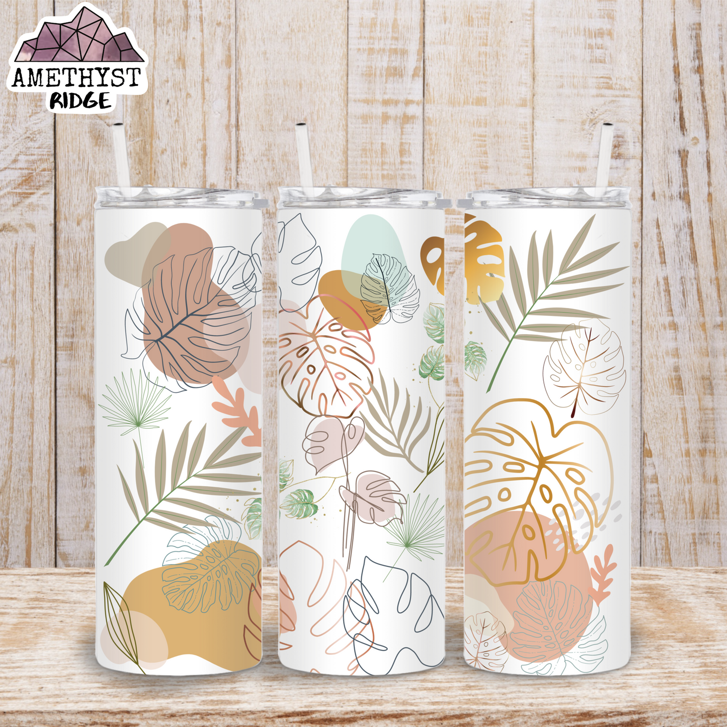 Boho Monstera - 20 oz Tumbler