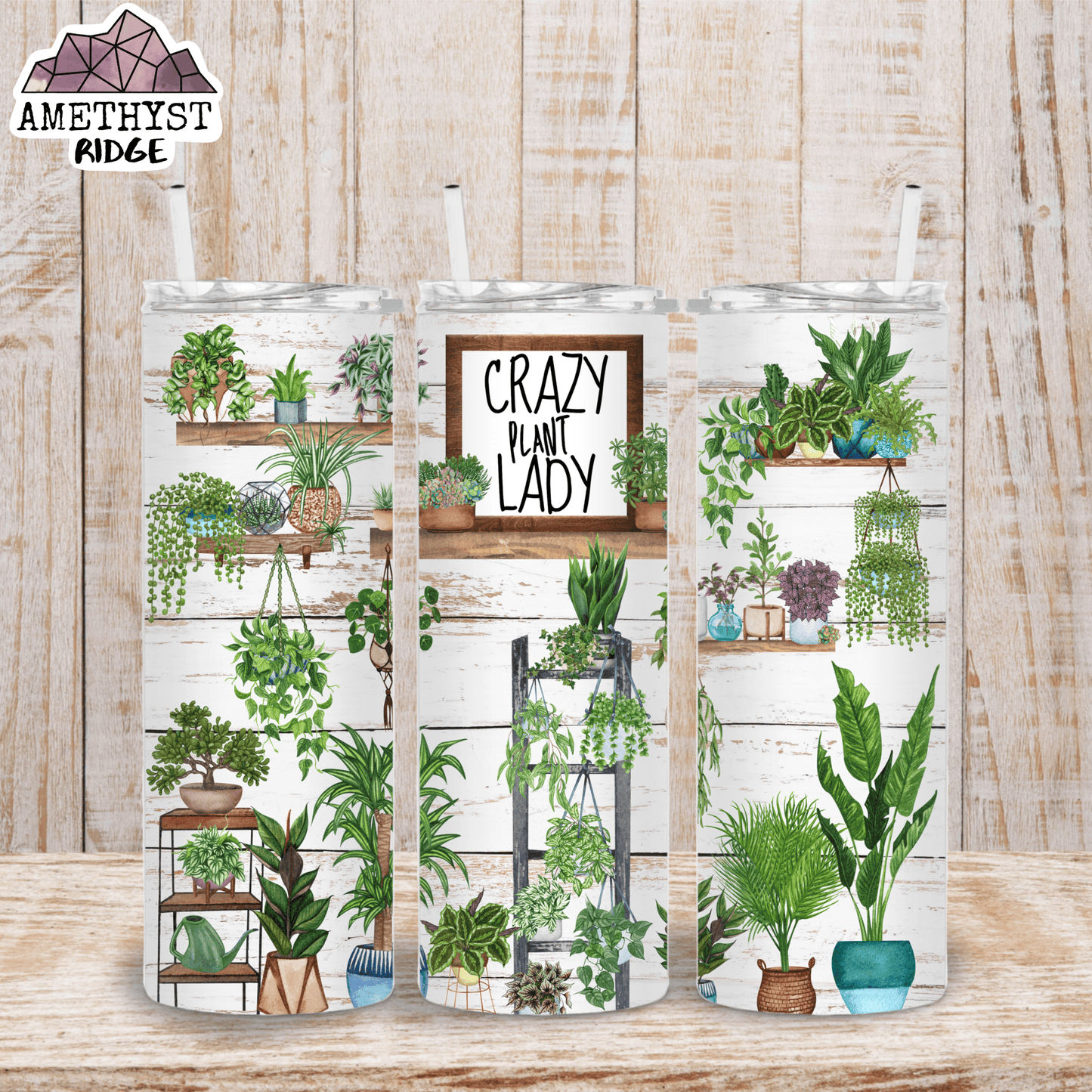Crazy Plant Lady - 20 oz Tumbler