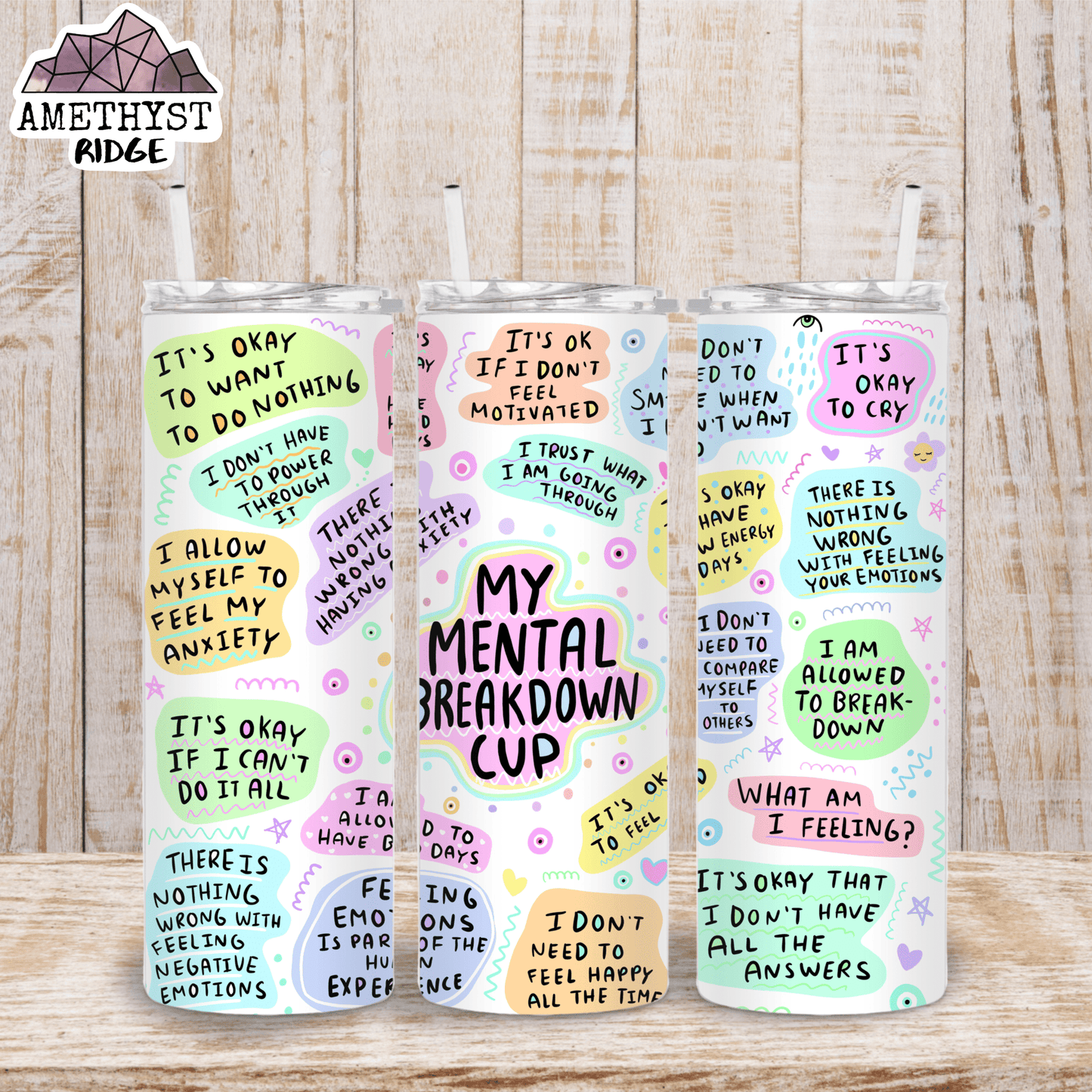 Mental Breakdown - 20 oz Tumbler
