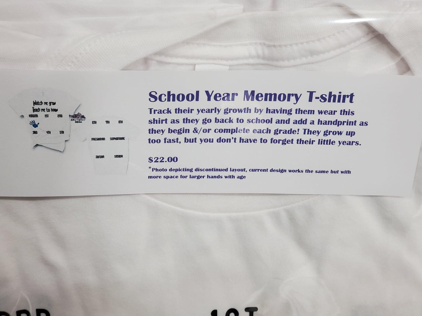 School Memory Shirt Kthru12 [One Size]